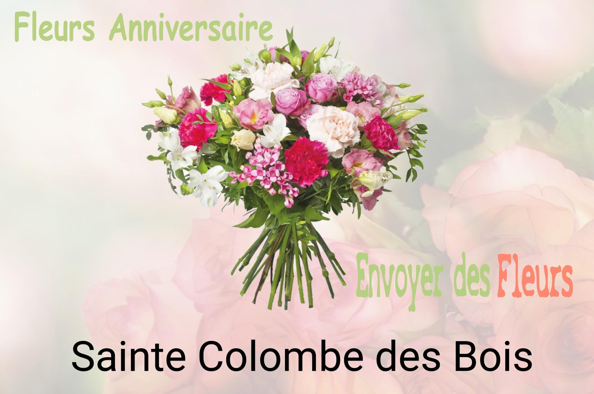 Bouquet de fleurs d’anniversaire livré à Sainte-Colombe-des-Bois